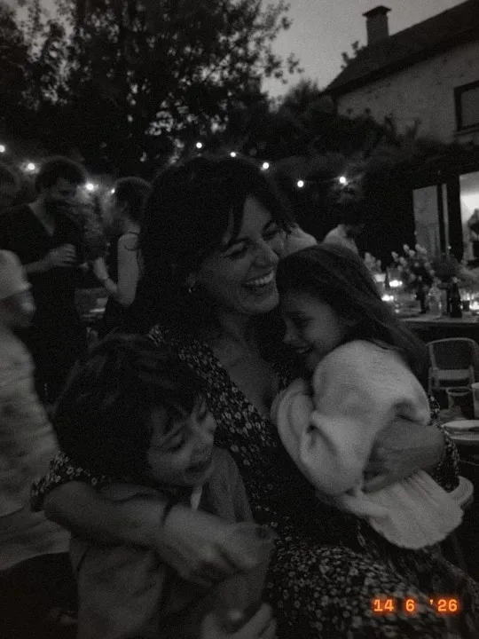 The same photo with the Black & white film style