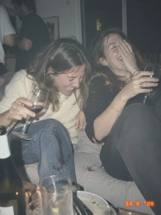 The same photo with the Instant film style