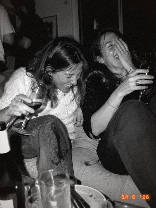 The same photo with the Black & white film style