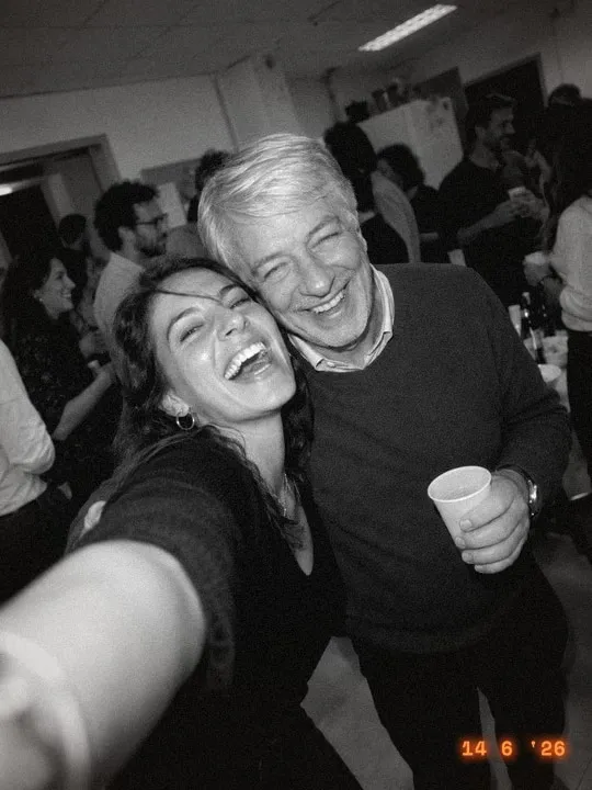 The same photo with the Black & white film style