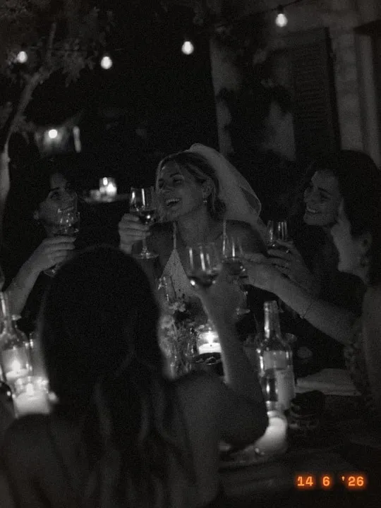 The same photo with the Black & white film style